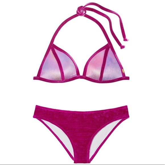 PINK Victoria's Secret Other - New VS Pink Velvet Bikini